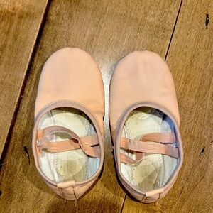 Kids Pink Ballet Shoes